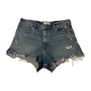 Abercrombie & Fitch The Cutoff Short High Rise, size 14/32W
